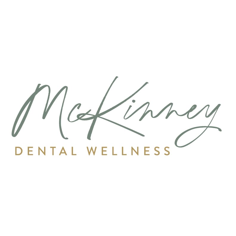 McKinney Dental Wellness logo in elegant script.