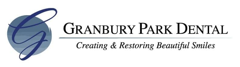 Granbury Park Dental logo with tagline.