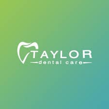 Logo of Taylor Dental Care, tooth design.